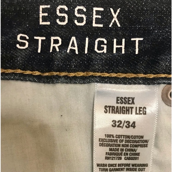 Men’s Aeropostale Distressed Jeans NWOT 32/34Straight Clean Flawless Smoke free - Picture 6 of 6